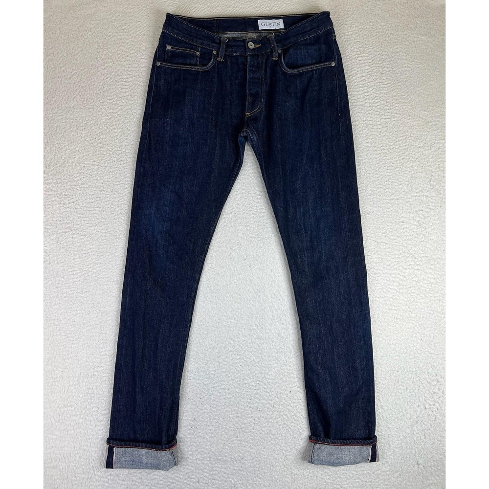 Gustin Men's Skinny Jeans Dark Indigo